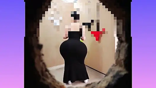 Büyük götlü güzel hareket ediyor