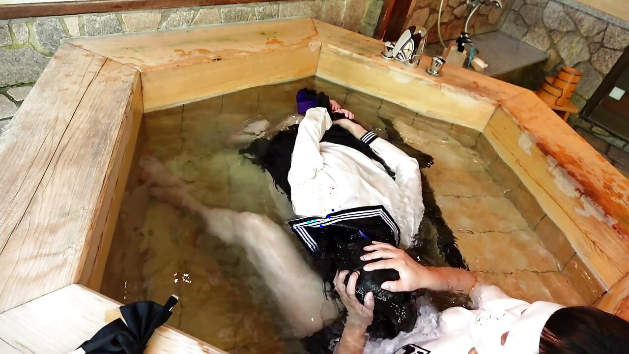 Dripping Uniform, Restrained in a Bathtub, off-campus Lesson