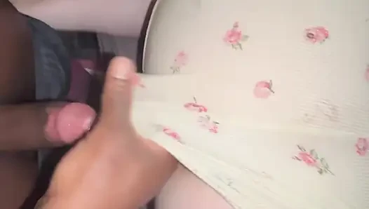 My 18 year old curvy stepsister takes her first big dick