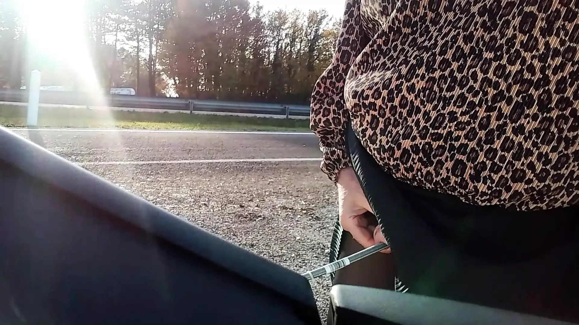 klingande dildo utomhus 17