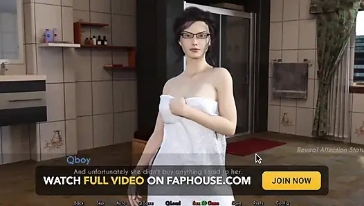 Застукали обнаженной в ванной - Aml - E06