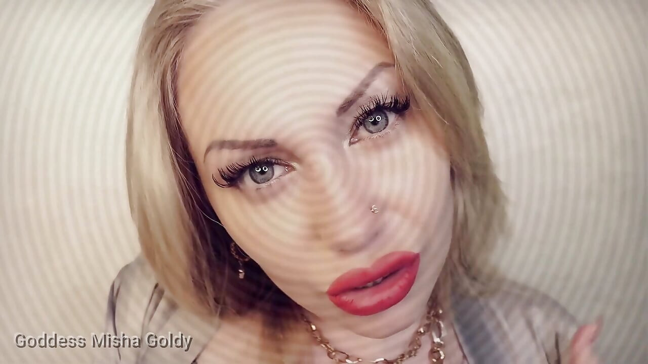 Загипнотизирующее ASMR поощрение к поглаживанию и дыму с отказом в оргазме!