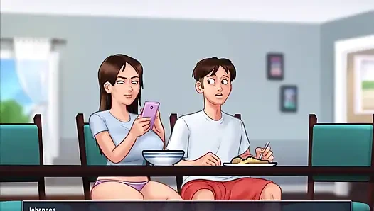 Kisah musim panas: aku ngentot sama roz tua