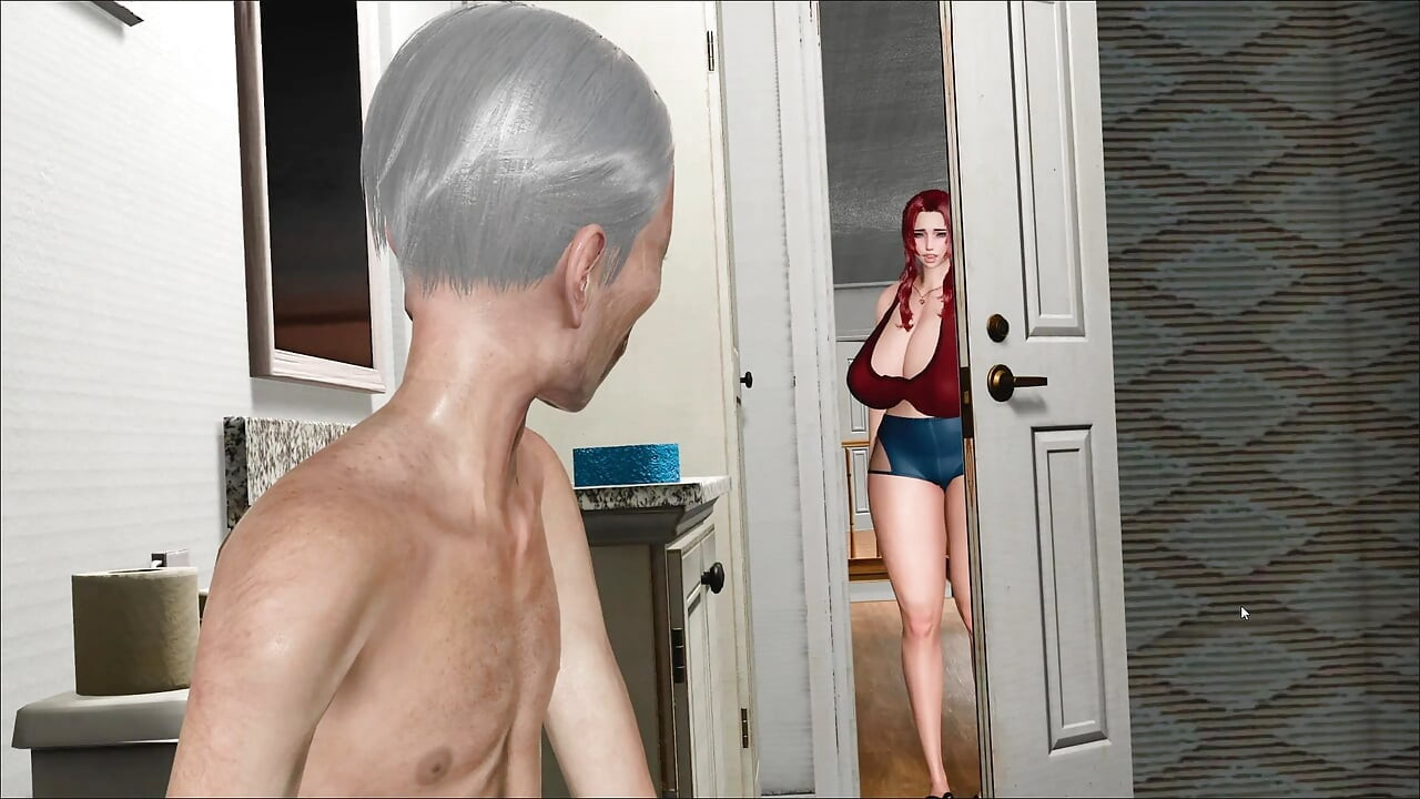 Father In Law Seduce Stepson Wife In Bathroom