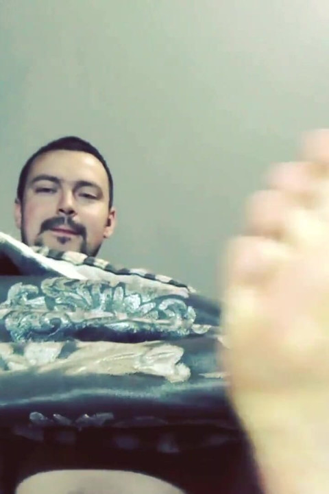 Lick and worship our feet bitch while I have sex with the alpha