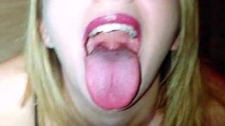 Random Cum Target 6 - Cum Tribute(face & tongue)