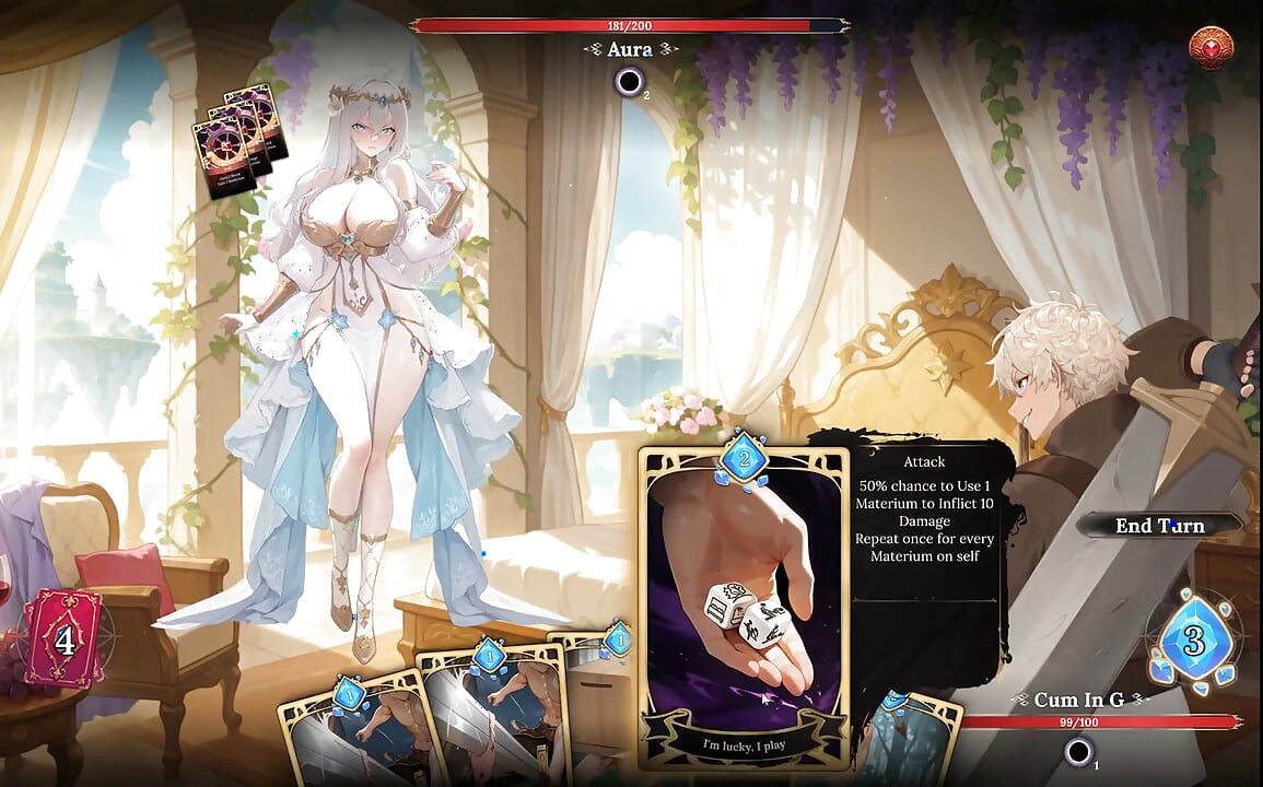 Aura 2 Lust of the gods Hentai Spiel Ep.1 Stripping sexkampf mit meiner GÃ¶ttin-EHEFRAU!