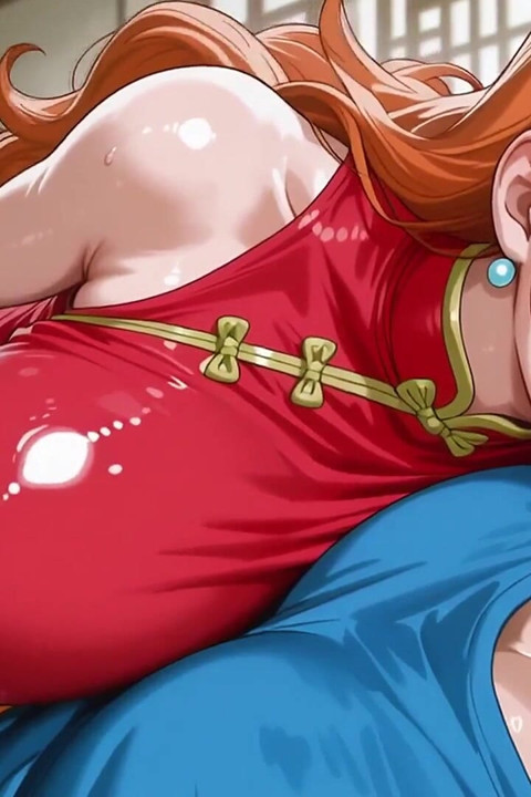 Goku(red) (db) X Nami (op)