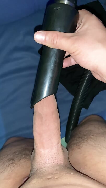 Vacuum Cleaner Sucking My Dick On Strong Setting