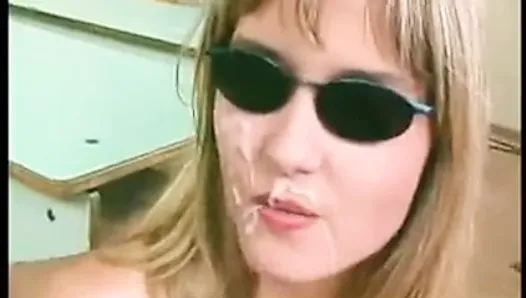 No One will kn ow im a slut in sunglasses