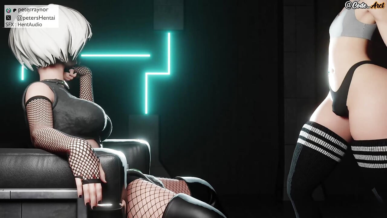 2B gives special 9S training