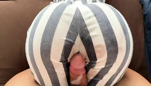Cock Humping my stepsister's ass in jumpsuit