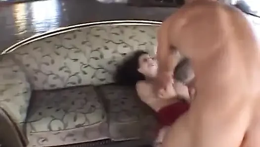 Sexy babe big dick sucking...cum in mouth