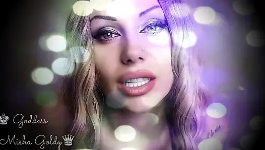 Мой сильный взгляд делает тебя глупым! Завораживающий зрительный контакт и ASMR и инструкция по дрочке