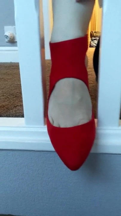 gfs suede heels