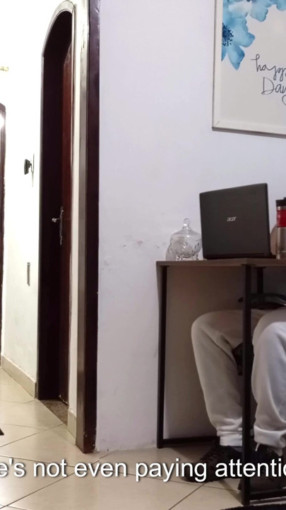 While the husband is at work, the wife receives the delivery man. | Clip 1