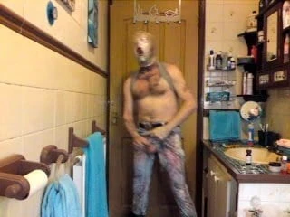 intence wanking in clingfilm