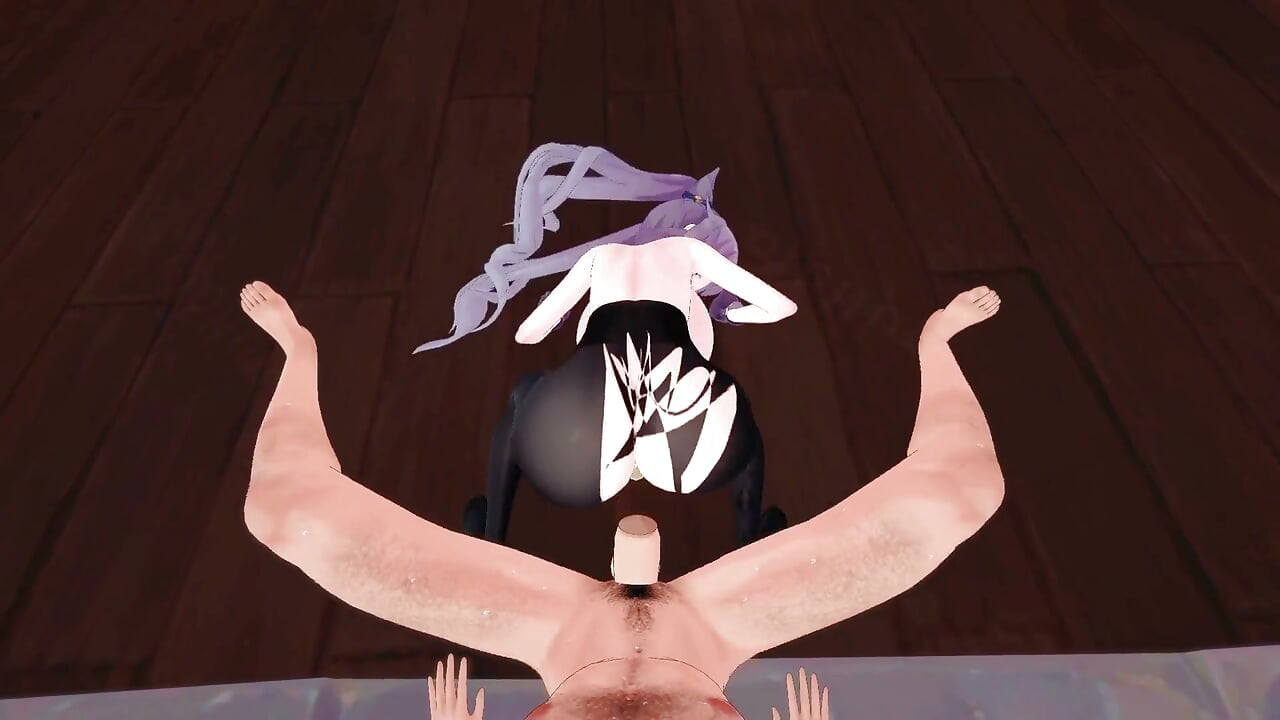 Genshin Impact - Lady Keqing X Mob Sex - 3D Hentai-animasjoner