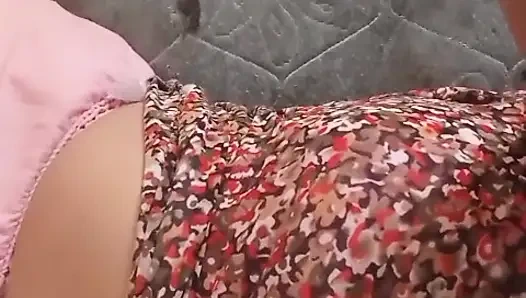 She Plays Her Excited Pussy Well Her Well Excited with in Musterbation in Bath room with bog boobs