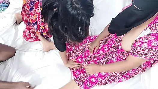 Fuck my wife front of her stepmom Threesome part three