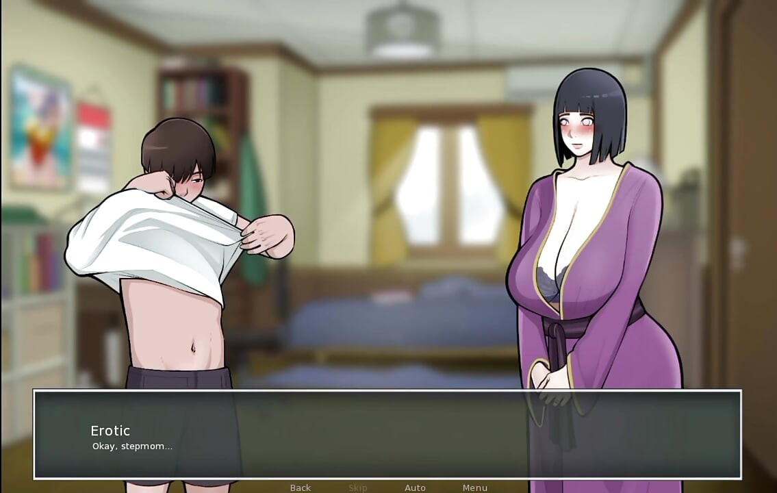 Mame sexy konoha # 32: mama mea vitregă Hinata ajută la colectarea spermei cu labă și masturbare cu țâțele - de la Eroticgamesnc