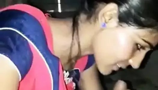 Sexy Gujarati Bhabhi Sucking Lover Dick With Clear Audio