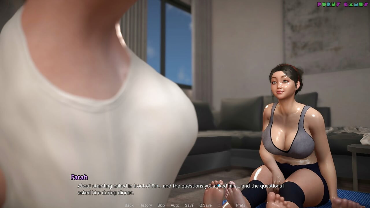 Friendly Housewife by White Foam - Busty, Horny Neighbours Dancing Together 7