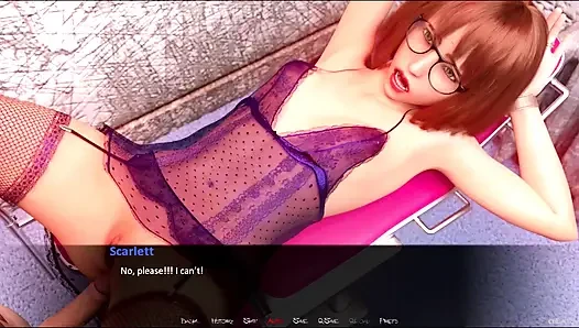 Dikhianati #4 - johannes ngentot scarlette ...  Johannes menjadi seorang wanita ... Johannes lagi asik muasin dirinya sendiri pakai mainan seks favoritnya
