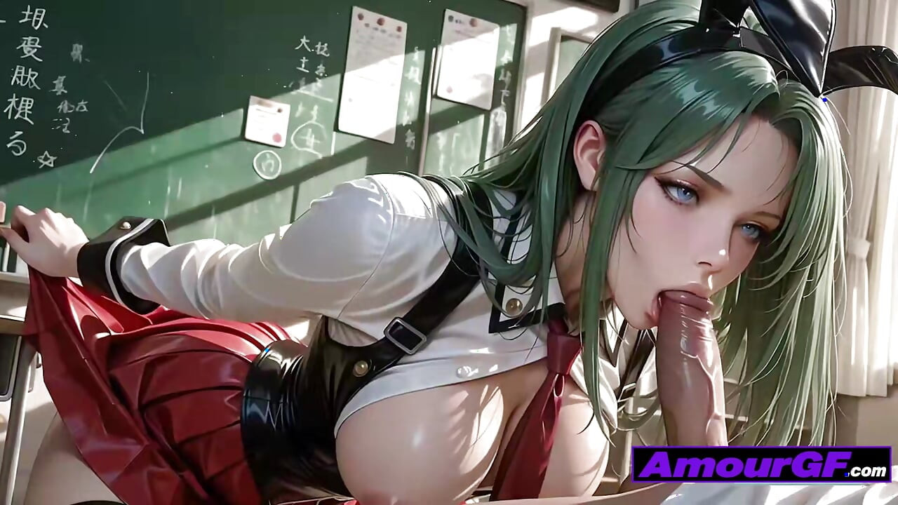 สาว AI 3 มิติโดนควยลึกและยิงน้ําเงี่ยนครั้งใหญ่บนนมใหญ่