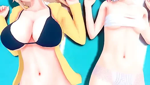 Ngentot di musim panas sama waifus
