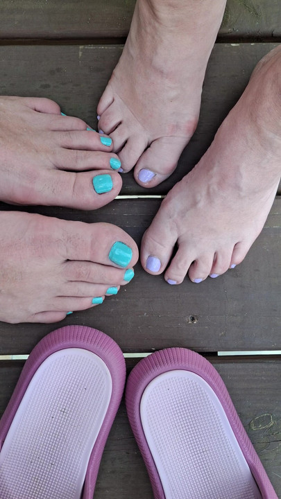 We need a big hot load for our feet and toes