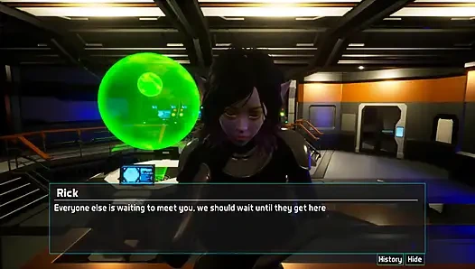 Last hope: alien girl, extreme deepthroat and cum swallow 16