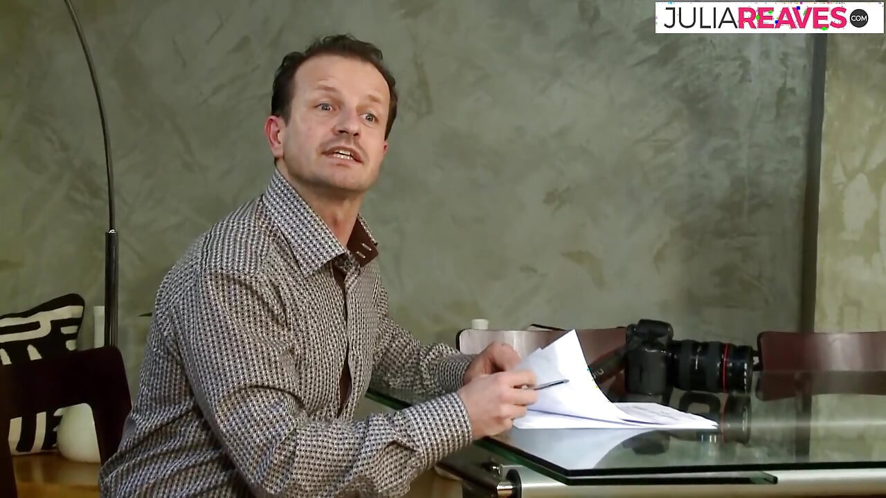 Sexy blonde sucks a huge cock then gets fucked to a mouth cumshot