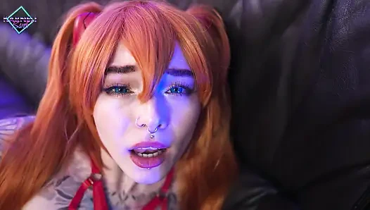 Асука Лэнгли Сориу. Глубокое анальное удовольствие. Карнели Банди