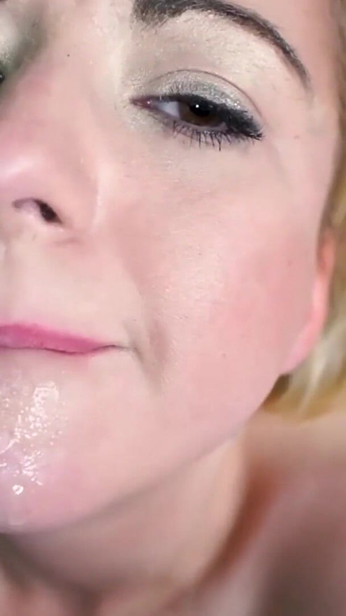 Petite Blonde Keyton Loves To Deepthroats Cocks And Swallow Tasty Cum! | Clip 3