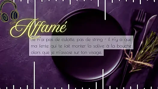 Bouffe ma chatte - French audio JOI Eating Out