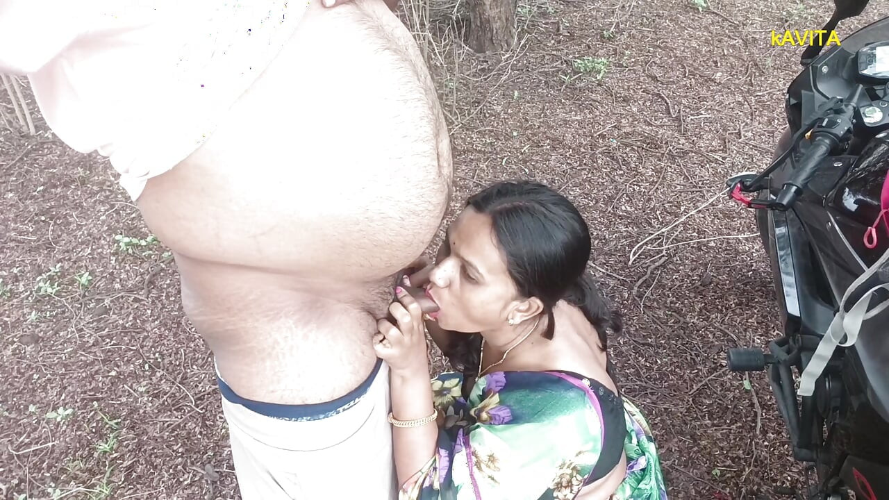 Kavita Bhabhi Fuck in jungle with Tatya in doggy style ass licking blowjob and dirty cum in mouth