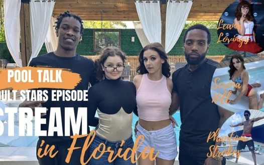 Mrflourish Podcast - Pool-Gespräch mit Leana lovings, Serena Hill und Phantom Strokes