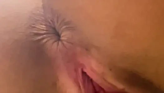 Masturbating alone at home