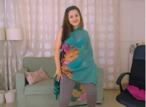 LittleTeenBB Riley striptease to just bra and panties.