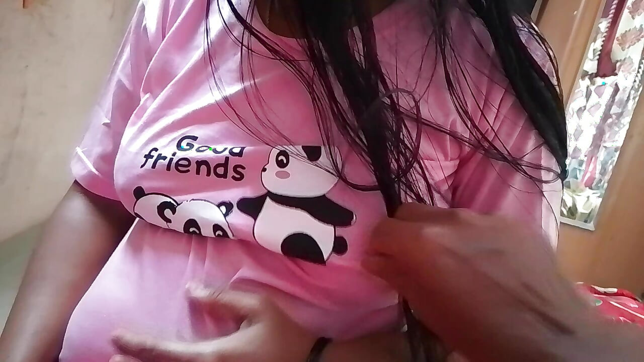 Indian girl puts her friend's penis in her mouth