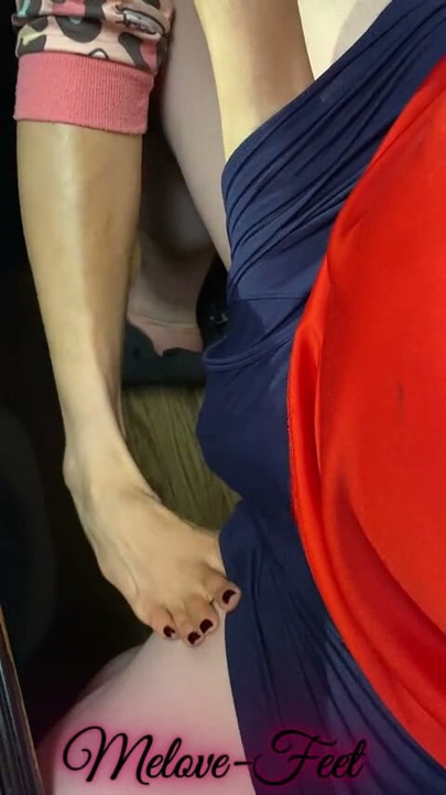 Melove Giving a FootJob to Naelor Part 2 | Clip 1