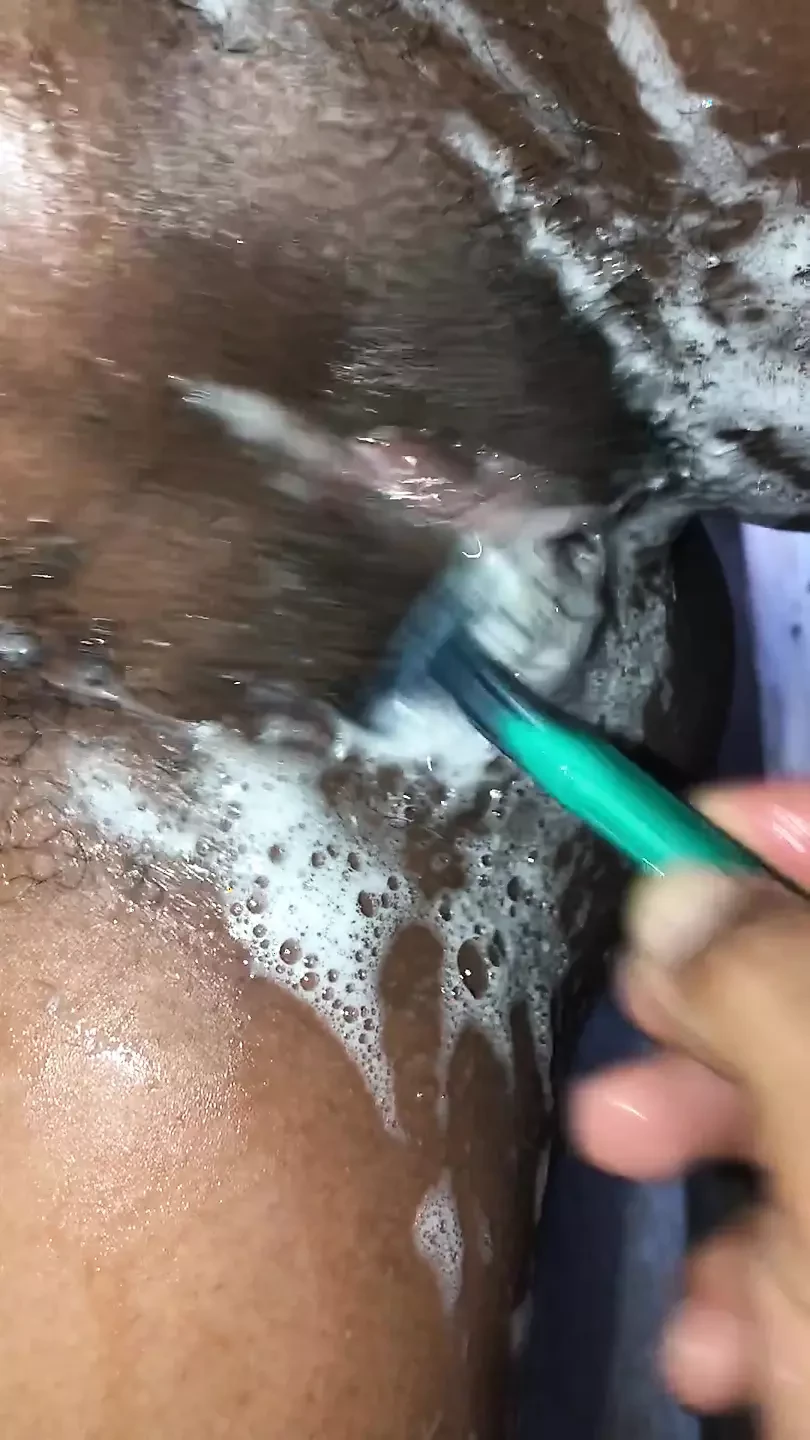 I let myself be shaved because I miss my vagina and I like it