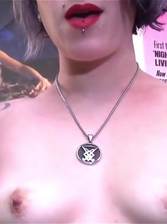 Pink Nipples and Red Lips