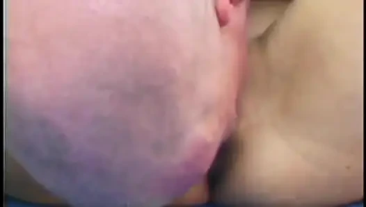 Busty asian milf slammed hard by midget after dildoing his ass