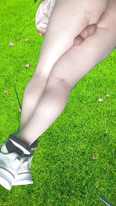 Rumpa blond femboy söt saftig röv släta lår Lollipop Sissy