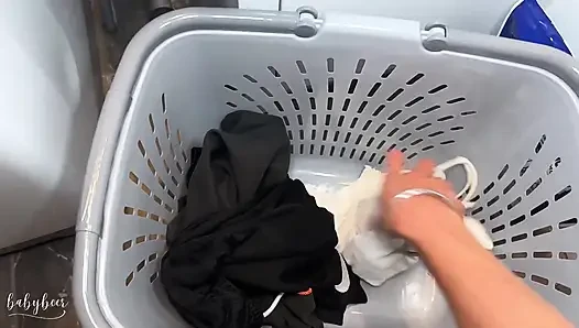 Horny Stepmom Catches Stepson Jerking with Her Panties & Fucks Him Hard