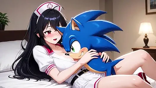 Pertemuan fantasi seks animasi di dalam ruangan