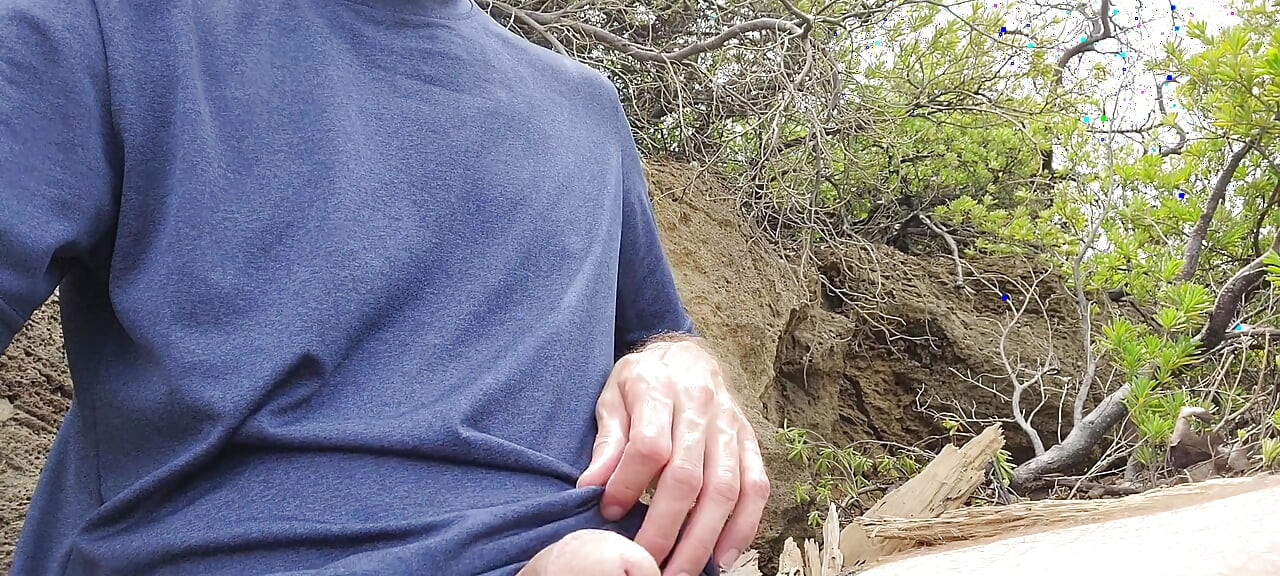 Pissing at the Beach