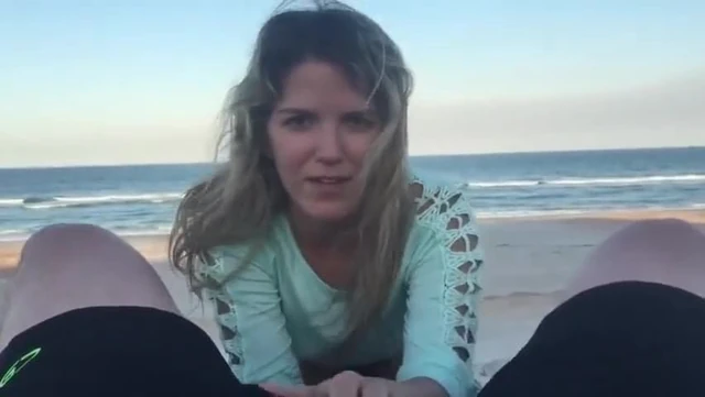 Couple Sex at Beach
